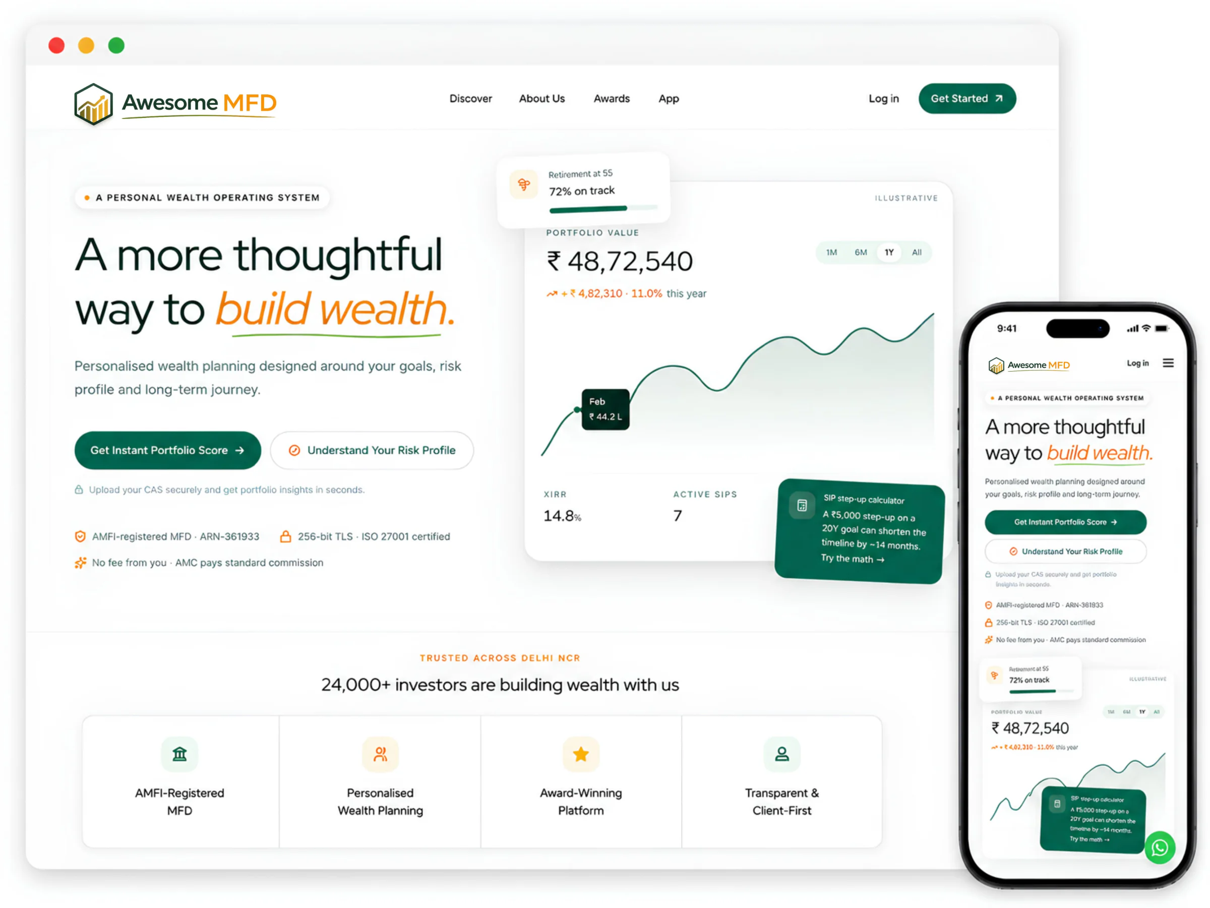 Wylth Studio website
